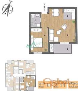 Komforan dvosoban stan na odličnoj lokaciji 