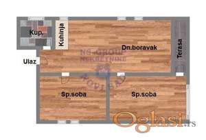 Trosoban stan na Miseluku,66m2