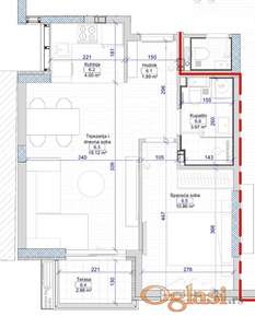 NOVI SAD - TELEP JUŽNI - 42.00 m2