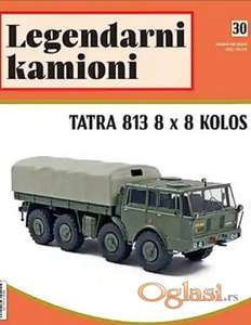 Legendarni Kamioni-Broj 30 Tatra 813 Kolos Maketa