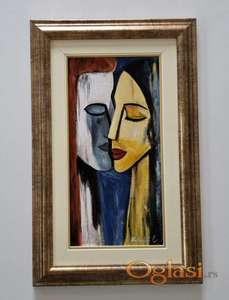 Ulje na platnu - Bliskost, prelepa slika!