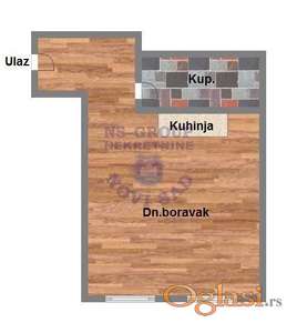 Garsonjera u izgradnji 25m2 - Adice