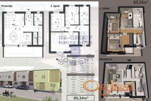 LUX oprema - Urbana vila sa dvorištem!!!