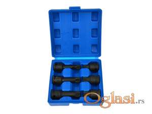Set torx SPLINE udarnih ključeva M14 M16 M18