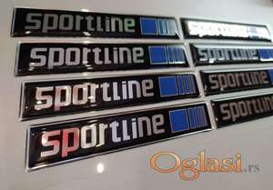 Sportline stiker oznaka