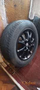Crne alu felne 15"coli sa gumama za Alfu x4