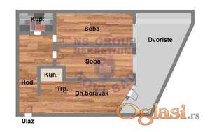 Trosoban stan u Paragovu,56m2