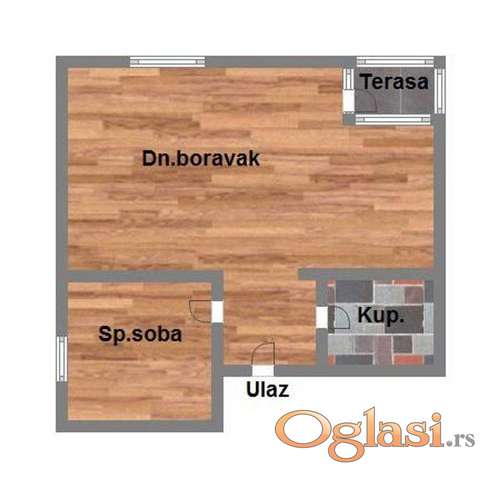 Dvosoban stan - Telep - izgradnja