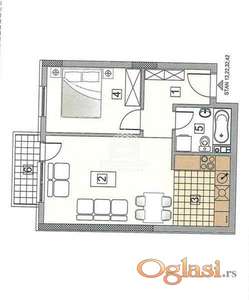 Odmah useljiv, 2.0 stan, novogradnja, Kluz ID#8291