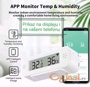 WiFi Termostat i Vlagomer za inkubator sa displejem