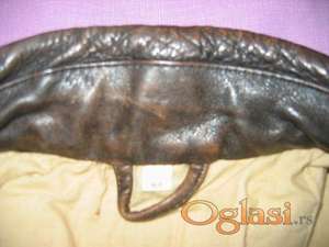 braon, kožna jakna, rokerka