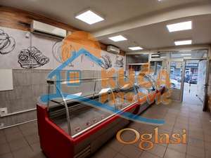 Izdaje se opremljen poslovni prostor za mesaru sa roštiljem, 53m2