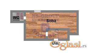 Garsonjera kod Spensa,18m2