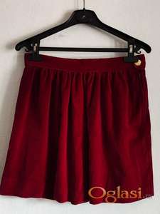 Vintage Unikatna plisana suknja vel.S/M