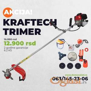 Kraftech Trimer 6.2 ks FULL OPREMA