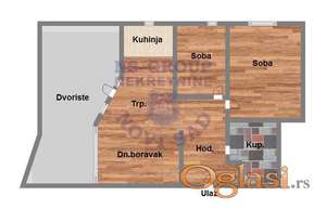 Dvoiposoban stan na Paragovu,50m2