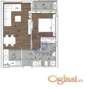 Odličan dvosoban u izgradnji 42m2