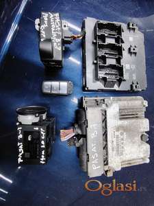 Pasat b7 motorni računar kompletan 2.0 TDI 140 KS