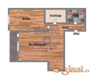 Dvososban stan - 46m2 - Alibegovac