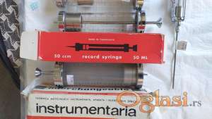 Stakleni špric rekord luer