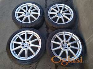 Alu felne 5x110 R18 5x110 Alfa TI  SA LETNJIM GUMAMA