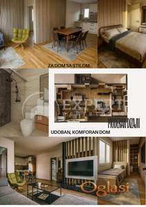 Na prodaju dvoiposoban stan u kući na Panteleju, 60m2