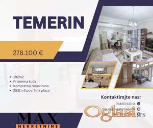 ~ Kompletno renovirana kuća u Temerinu ~