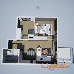 🌟LUX STAN – 37 m² – ALIBEGOVAC (NOVI SAD)