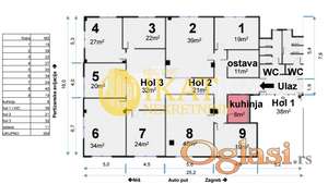 Bežanijska kosa, Poslovni prostor 335m2 ID#5390