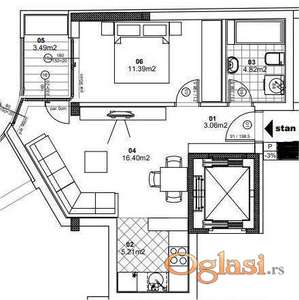 Prodajemo stan- Novi Sad, Bulevar Oslobođenja, Novogradnja