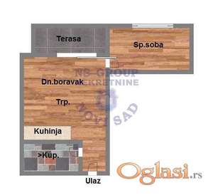 Dvosoban u izgradnji na Telepu