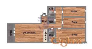 Prodaje se stan u novogradnji na Podbari 97m2