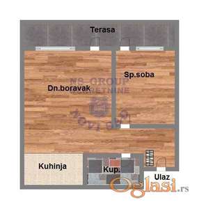 - Fantastičan dvosoban, 47m2 - Nova Detelinara -