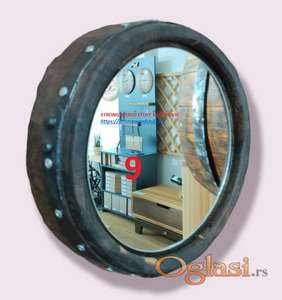 Ogledalo BURE 36cm Ručne izrade /handmade