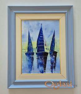 Ulje na platnu - Na moru 65, prelepa slika!