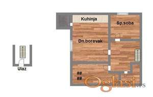 Dvoiposoban stan na Novoj Detelinari!