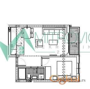 Novi Sad, Telep - Jednoiposoban stan u izgradnji sa povratom PDV - 41m2 