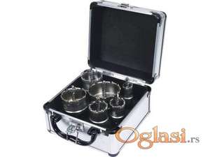 Set krune za rupe za metal titanijum 6 koma