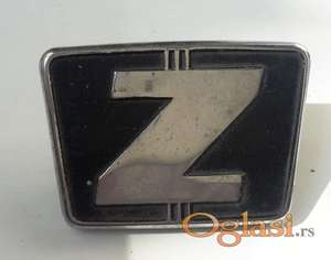 Logo Zastava metalni