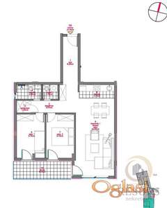<p>TROSOBAN STAN U IZGRADNJI BLIZU LIMANA 4, TELEP