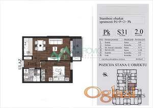 Grbavica, novogradnja, povrat pdv-a! 