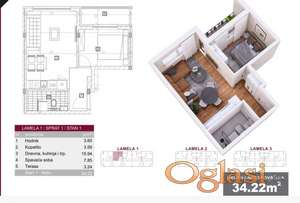 Novogradnja-Veternik,jednoiposoban