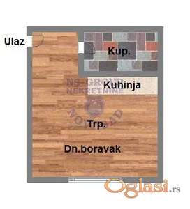 Garsonjera na mirnoj lokaciji u izgradnji!