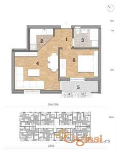 Bulevar Patrijarha Pavla,dvosoban,izgradnja