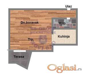 Odlična garsonjera na Petrovaradinu!