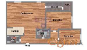 Odličan trosoban stan na Telepu!