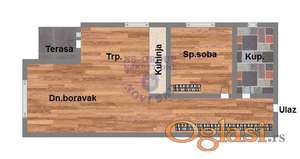 Dvosoban stan na Somborskoj rampi