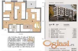 Kupovina bez agencijske provizije, direktna prodaja od investitora-cena sa PDV-om, SEVERNI TELEP