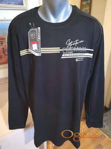 Novi muski pamucni duks Redway u velikom broju 3XL 4XL Crni Novo