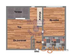 Dvosoban stan u izgradnji!